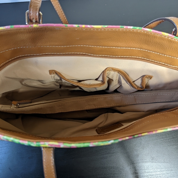 Nine West Floral Tote - Includes Pouch! - Picture 3 of 5